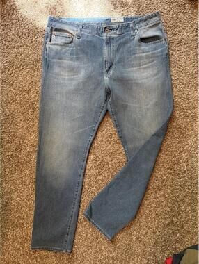New AG Agolde Everett Slim Straight Jeans 40x34